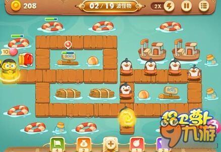 保卫萝卜3码头关卡 码头第23关如何通关呢