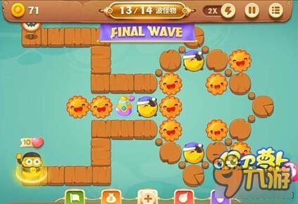 保卫萝卜3码头关卡 码头第22关如何通关呢