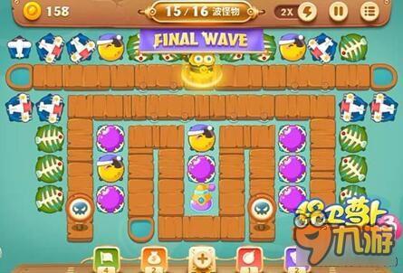 保卫萝卜3码头关卡 码头第21关如何通关呢