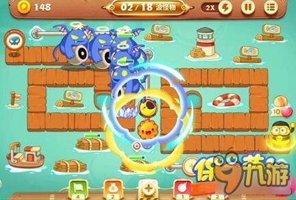 保卫萝卜3码头关卡 码头第26关通关攻略