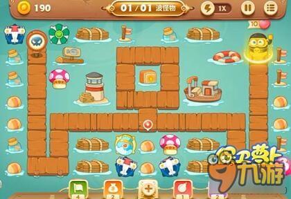 保卫萝卜3码头关卡 码头第25关如何通关呢