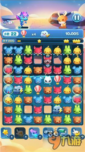 天天爱消除冒险模式205关怎么过 三星过关详解