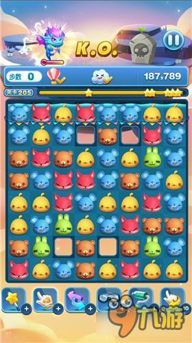 天天爱消除冒险模式205关怎么过 三星过关详解