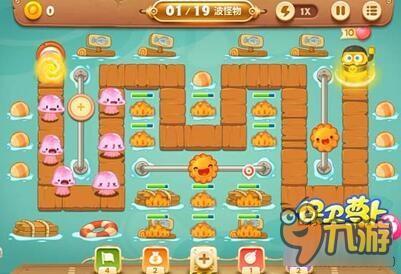 保卫萝卜3码头关卡 码头第28关如何通关呢