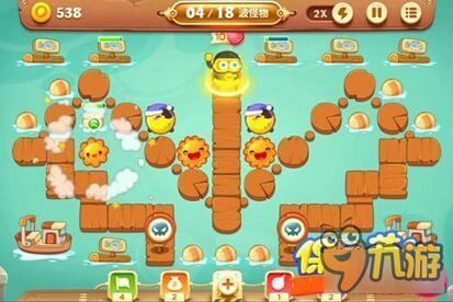 保卫萝卜3码头关卡 码头第27关通关攻略