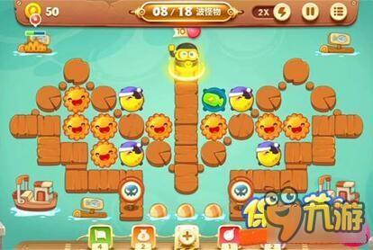 保卫萝卜3码头关卡 码头第27关通关攻略