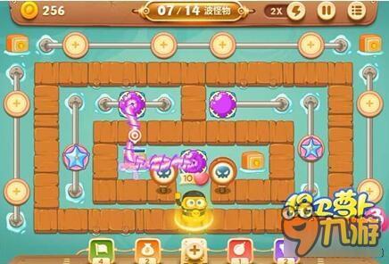 保卫萝卜3码头关卡 码头第32关如何通关呢