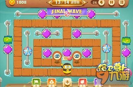 保卫萝卜3码头关卡 码头第32关如何通关呢