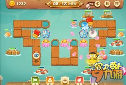 保卫萝卜3码头关卡 码头第29关如何通关呢