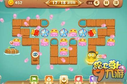 保卫萝卜3码头关卡 码头第29关如何通关呢