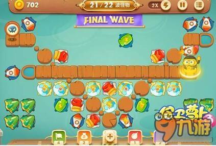 保卫萝卜3码头关卡 码头第33关通关攻略