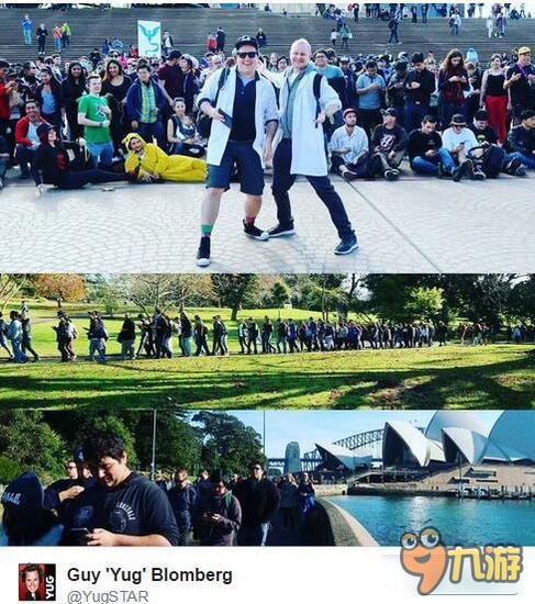 两千名《精灵宝可梦：GO》澳洲玩家组队上街“游行”