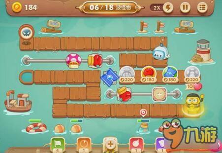 保卫萝卜3码头关卡 码头第54关如何通关呢