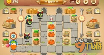 保卫萝卜3多重箭武器 集市第11关通关攻略