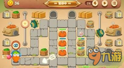 保卫萝卜3多重箭武器 集市第11关通关攻略