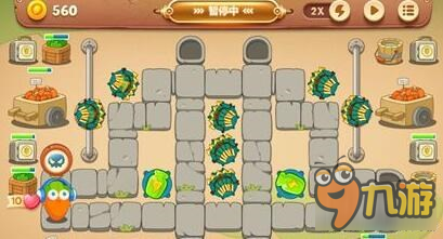 保卫萝卜3多重箭武器 集市第11关通关攻略