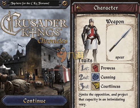 互动小说文字游戏《十字军之王：编年史》正式上架