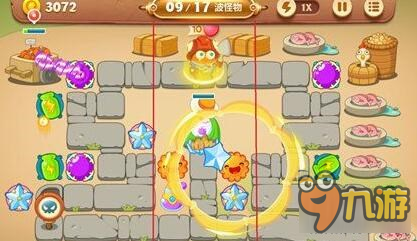 保卫萝卜3集市关卡 集市16关顺利通关攻略