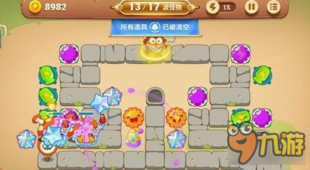 保卫萝卜3集市关卡 集市16关顺利通关攻略