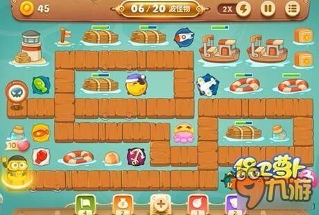 保卫萝卜3码头关卡 码头第34关如何通关呢