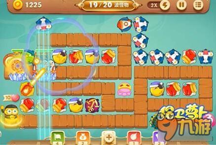 保卫萝卜3码头关卡 码头第34关如何通关呢