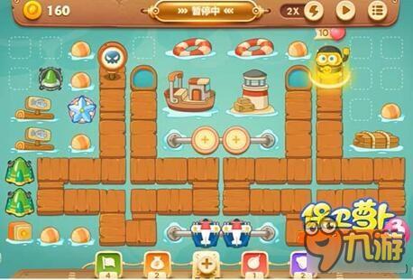 保卫萝卜3码头关卡 码头第35关如何通关呢