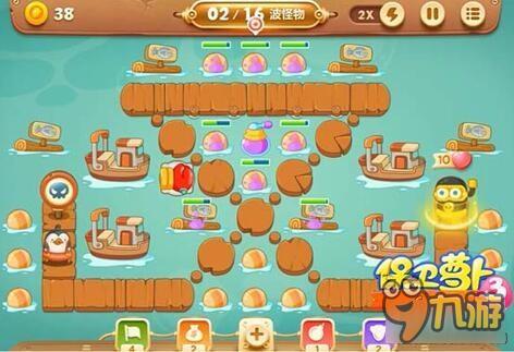 保卫萝卜3码头关卡 码头39关如何通关呢