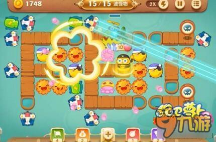 保卫萝卜3码头关卡 码头第38关通关攻略