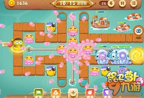 保卫萝卜3码头关卡 码头第37关通关攻略