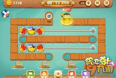 保卫萝卜3码头关卡 码头第36关如何通关呢