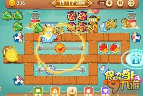 保卫萝卜3码头关卡 码头第40关如何通关呢