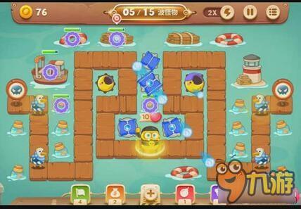 保卫萝卜3码头关卡 码头第42关通关攻略分享