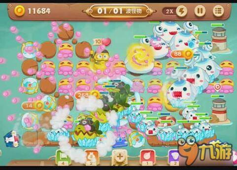 保卫萝卜3码头关卡 码头第45关如何通关呢