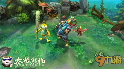 《太极熊猫》手游全新法宝赐你红龙之力