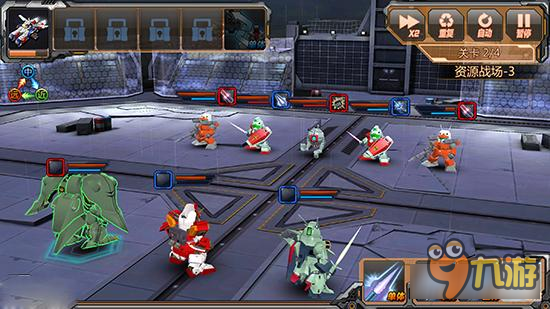 SD敢达手游（已关服）pve游戏心得 简单有效度过关卡