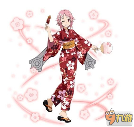 粉丝福利发放 《刀剑神域》手游女主角浴衣装