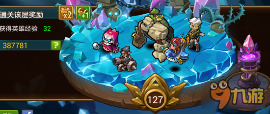 魔法英雄水晶地牢127层 高玩平民队伍通关