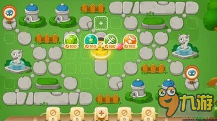 保卫萝卜3公园主题 公园主题第4关通关攻略