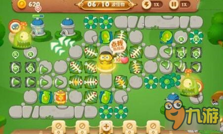 保卫萝卜3公园主题 公园主题第4关通关攻略