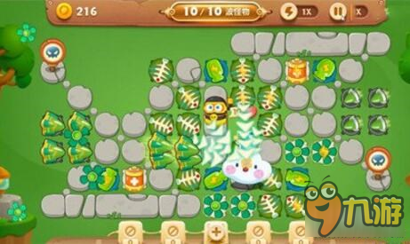 保卫萝卜3公园主题 公园主题第4关通关攻略