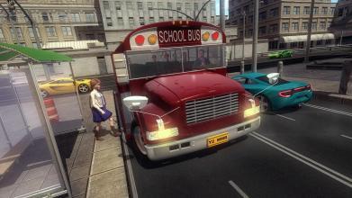 高中教练巴士:城镇驾驶模拟器2018