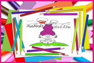 coloring book troll poppy 2018 Free !
