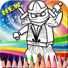 Coloring Ninj Go