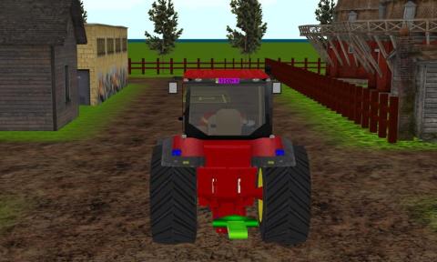 拖拉机收获农作物3D_拖拉机收获农作物3D攻