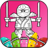 Ninja Coloring Drawing Book New Coloring Pages