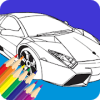 Cars Motorcycle Coloring Pages