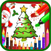 Coloring Book : Christmas Drawing Book