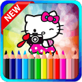 Buku Mewarnai Hallo Kitty