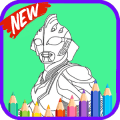 Coloring Game Of Ultraman Zero New