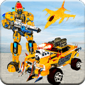 US Army Robot Transform Jet War